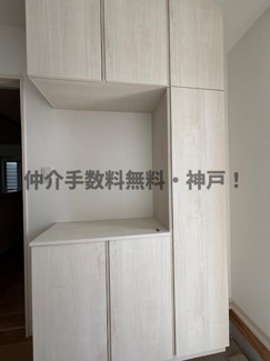 【収納】 | 神戸市垂水区神陵台７丁目　新築戸建1号地　仲介手数料無料！ | 玄関収納です