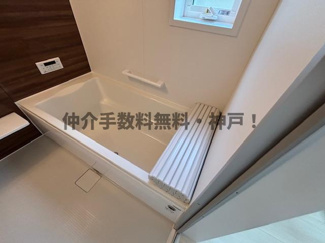 【浴室】 | 神戸市垂水区神陵台７丁目　新築戸建1号地　仲介手数料無料！ | 日々の疲れを癒すお風呂付です