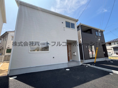 【外観】 | 明石市北王子町　新築戸建8号棟　仲介手数料無料！ | きれいな外観です
