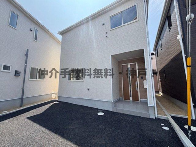 【外観】 | 明石市北王子町　新築戸建8号棟　仲介手数料無料！ | 外観です