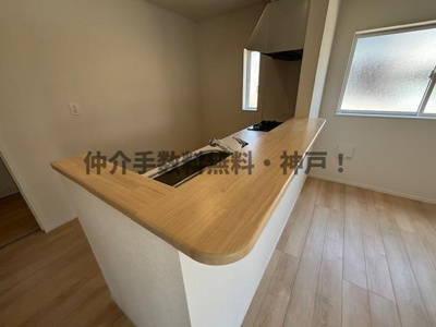 【キッチン】 | 明石市北王子町　新築戸建9号棟　仲介手数料無料！ | きれいなキッチンです