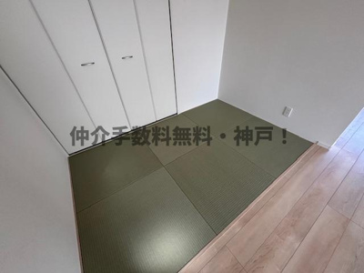 【和室】 | 明石市北王子町　新築戸建9号棟　仲介手数料無料！ | 日本らしい落ち着いた雰囲気の和室です