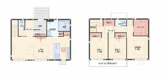 【間取り】の画像