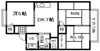 【間取り】 | ハイツファミール