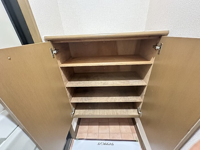 ビュークレストの収納|便利な収納スペースです