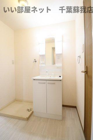ビュークレストの洗面所|コンパクトで使いやすい洗面所