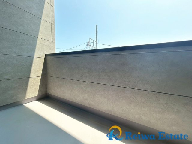 新築戸建　高座郡寒川町田端のバルコニー