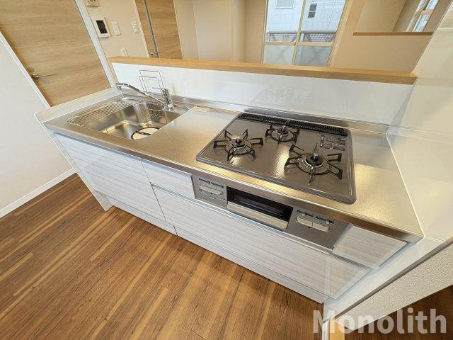 坂の久保ハイツD棟のキッチン