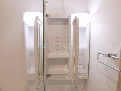 【独立洗面台】 | シャンテハウス中根Ⅲ【名古屋市賃貸・防犯カメラ】