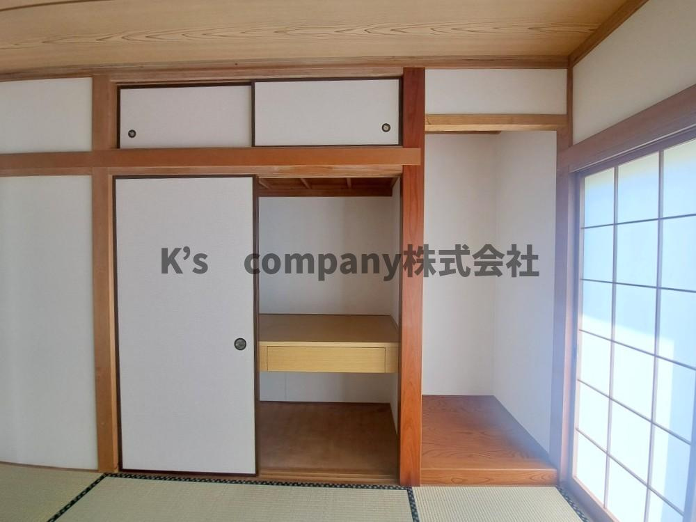 ◎茅ヶ崎市菱沼3丁目　中古戸建の和室|床の間と押し入れ収納が有ります☆