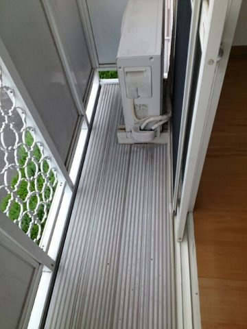 セピアハイツアラキＣのバルコニー