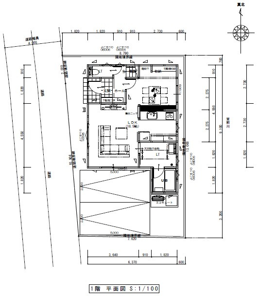 別府町　土地の参考プラン