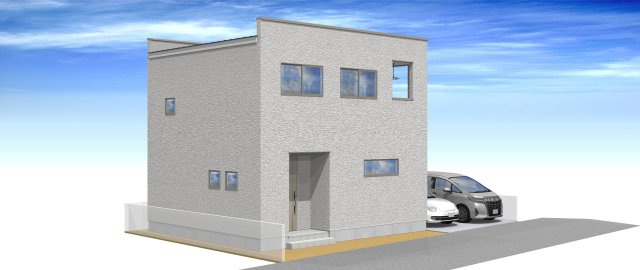 別府町　土地の外観パース