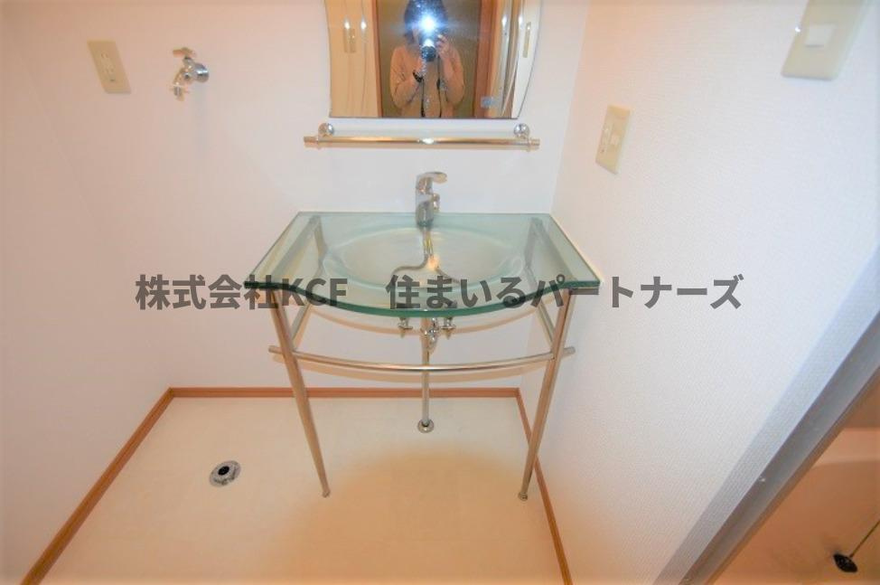 ドゥブラン上津の洗面所|使いやすい洗面所です