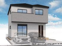 【名古屋市北区北久手259新築戸建4号棟】✨️仲介手数料無料✨️如意小学校・楠中学校の画像