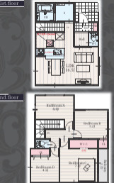 【間取り】 | 【名古屋市北区北久手259新築戸建1号棟】✨️仲介手数料無料✨️如意小学校・楠中学校