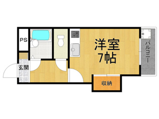ハイネス門戸の間取り