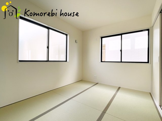さいたま市西区島根　新築一戸建て　リーブルガーデン　01の和室|きれいな和室です
