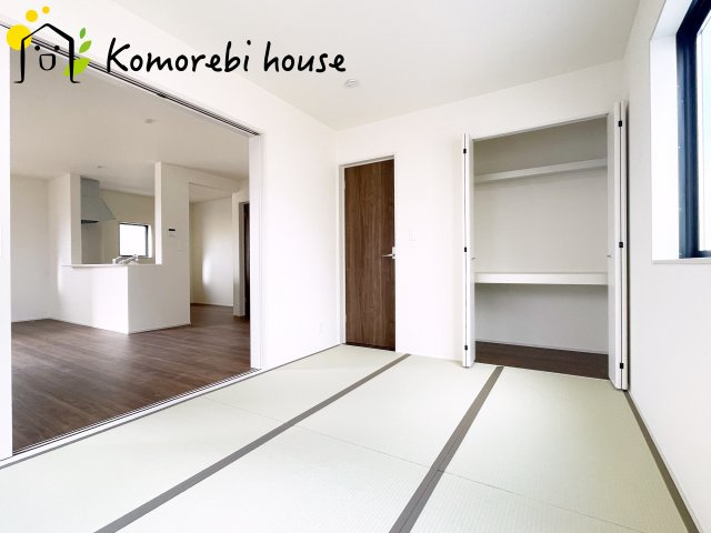 さいたま市西区島根　新築一戸建て　リーブルガーデン　01の和室|和室、ちょっとしたくつろぎスペースにいかがでしょうか