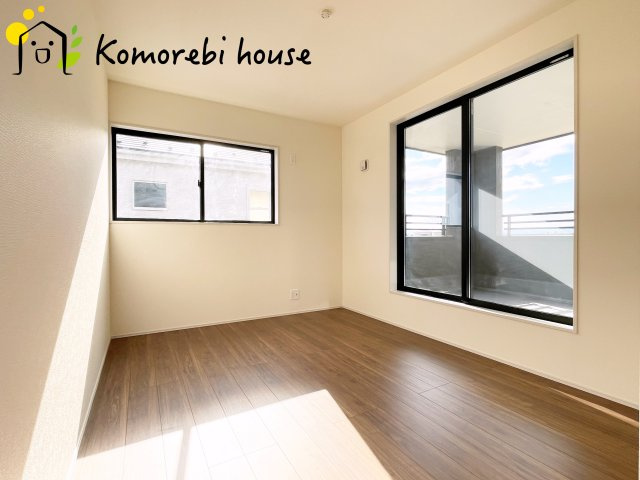 さいたま市西区島根　新築一戸建て　リーブルガーデン　01の洋室|個人の部屋や寝室として使える洋室です