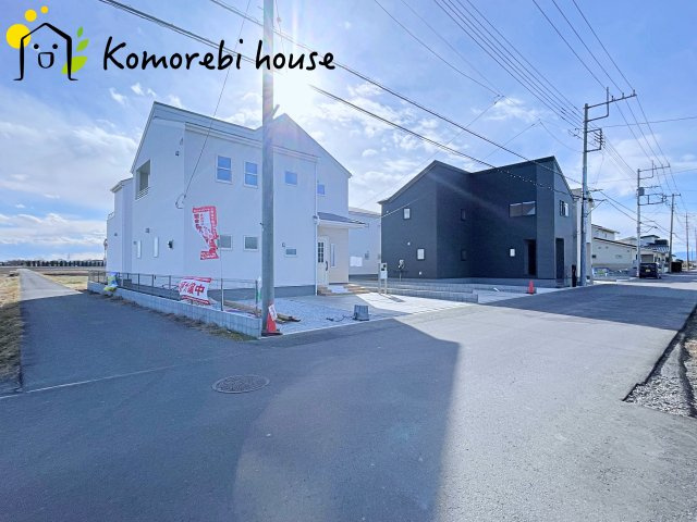 さいたま市西区島根　新築一戸建て　リーブルガーデン　04の前面道路含む現地写真|26.1.22　撮影済み