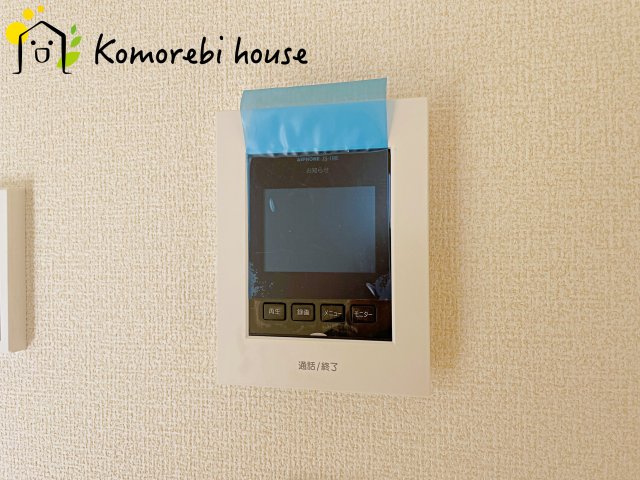 さいたま市西区島根　新築一戸建て　リーブルガーデン　05の防犯設備|来客時も画面で確認できる安心のTVモニターフォン。録画機能も付いているの安心。忙しい毎日をしっかりサポートします。