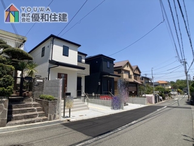 【前面道路含む現地写真】 | 垂水区神陵台9丁目　新築戸建