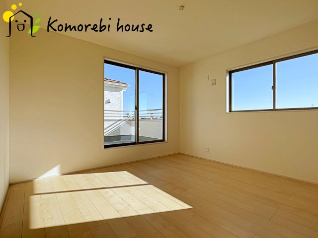 さいたま市西区島根　新築一戸建て　リーブルガーデン　06の寝室|12/4　撮影済み