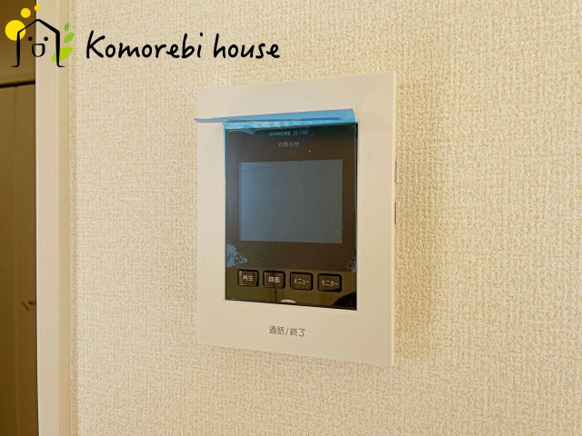 さいたま市西区島根　新築一戸建て　リーブルガーデン　06の防犯設備|来客時も画面で確認できる安心のTVモニターフォン。録画機能も付いているの安心。忙しい毎日をしっかりサポートします。