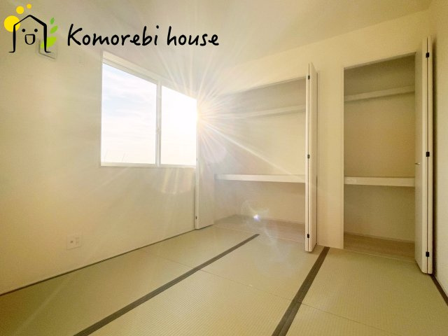 さいたま市西区島根　新築一戸建て　リーブルガーデン　08の和室|日本らしい落ち着いた雰囲気の和室です