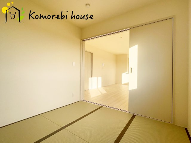 さいたま市西区島根　新築一戸建て　リーブルガーデン　08の和室|趣のある和室です