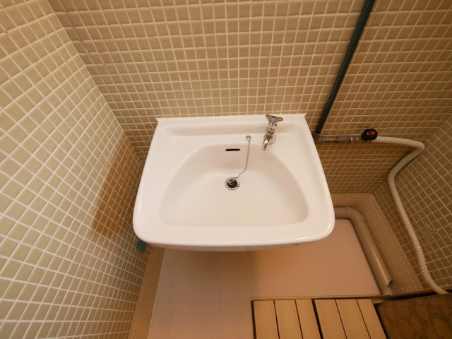 堀江テラスの独立洗面台