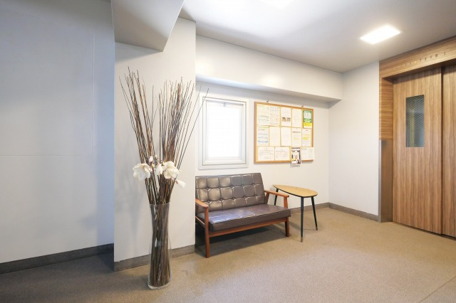 堀江テラスのロビー