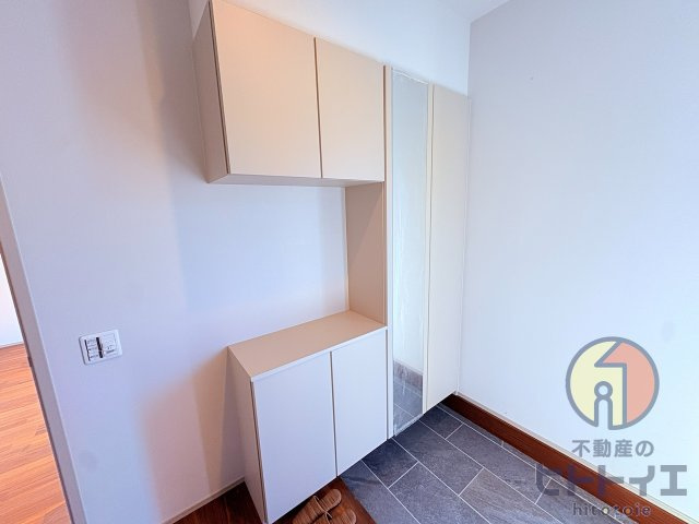 アーキデイズ筑後西牟田の玄関