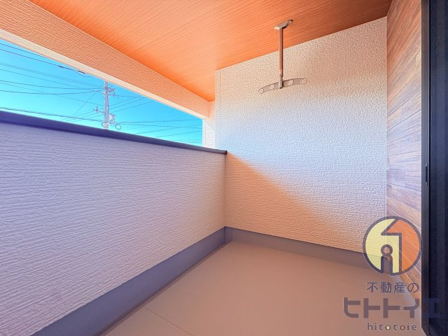 アーキデイズ筑後西牟田のバルコニー