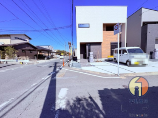 アーキデイズ筑後西牟田の前面道路含む現地写真