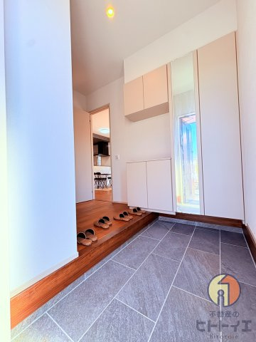 アーキデイズ筑後西牟田の玄関