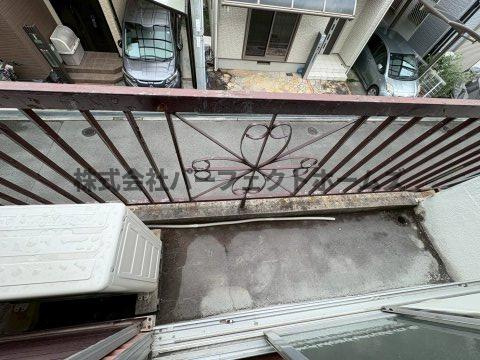 西禁野1丁目テラス　賃貸のバルコニー|バルコニーがあります