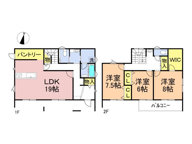新築戸建　大垣市昼飯　全1区画分譲の間取り|■A棟　■ヤマダ不動産　株式会社リライフ　
■夢のマイホーム購入をフルサポートします！