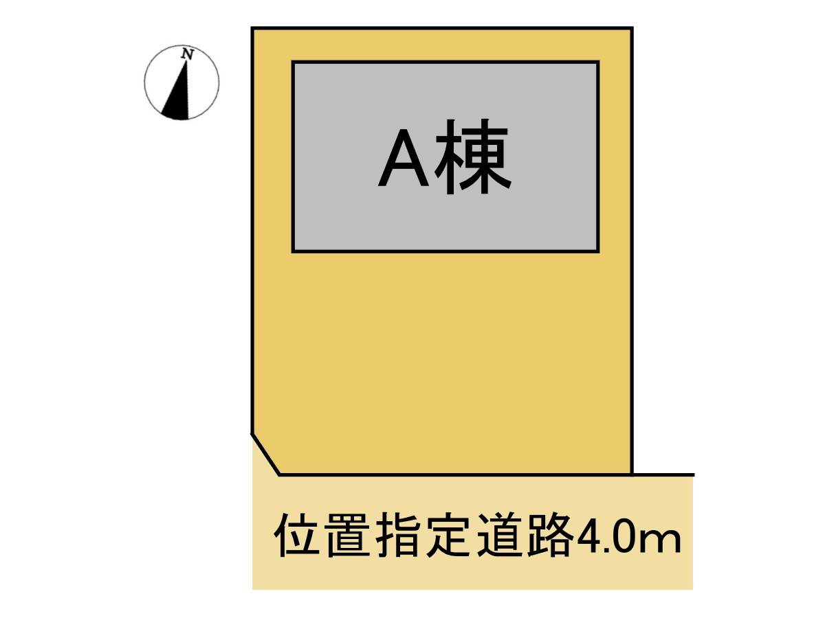 新築戸建　大垣市昼飯　全1区画分譲の区画図|■区画図
■YAMADA電機の　ヤマダ不動産　株式会社リライフ　
いつでもお問合わせ下さい。