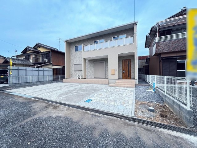 新築戸建　大垣市昼飯　全1区画分譲の外観|「現地（2025年9月19日）撮影」
■全体写真　
■ヤマダ不動産　株式会社リライフ　