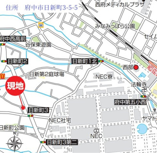 【地図】 | 府中市日新町3-5-5