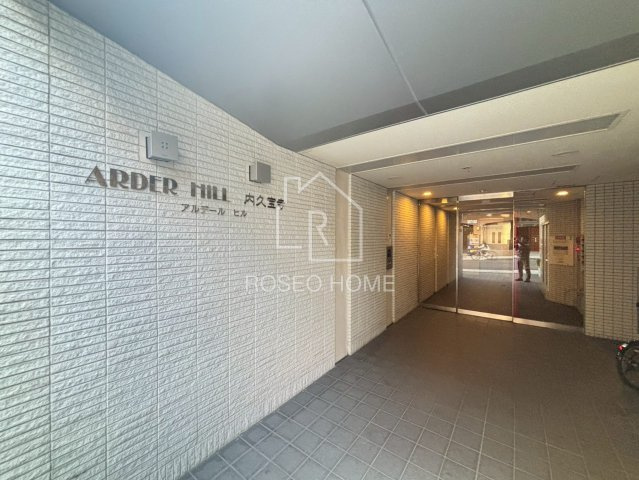 アルデールヒル内久宝寺のエントランス