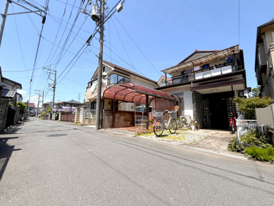 【前面道路含む現地写真】 | 小平市花小金井４丁目　売地