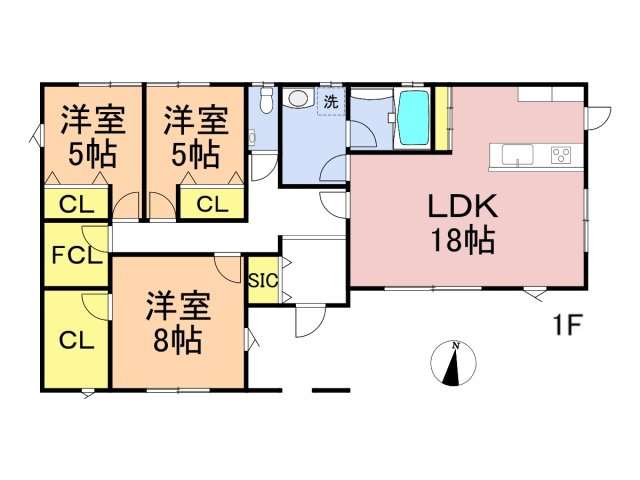新築戸建　岐阜市旦島５丁目　全３区画分譲の間取り|■C棟　■ヤマダ不動産　株式会社リライフ　
■夢のマイホーム購入をフルサポートします！