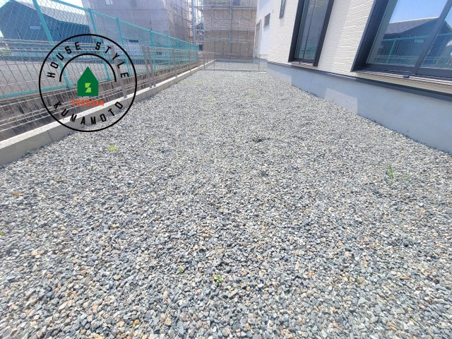 菊池郡大津町大字室第11-5棟（2号棟）　の庭|お庭で自由な時間を過ごせます。