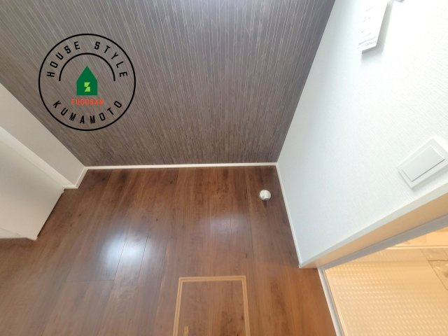 菊池郡大津町大字室第11-5棟（2号棟）　のランドリースペース|ランドリースペースとなります。広々して有効的にご使用できます。 