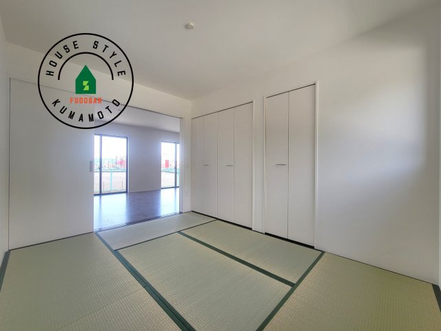 菊池郡大津町大字室第11-5棟（2号棟）　の和室|柔らかい畳が心地よい和室