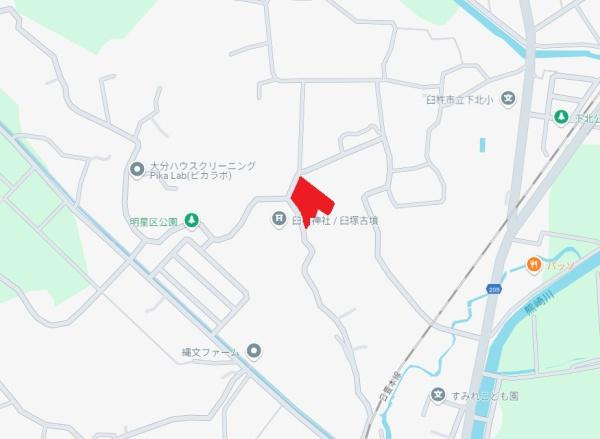 臼杵稲田　土地の土地図|※図面と現況が異なる場合は、現況を優先させていただきます。