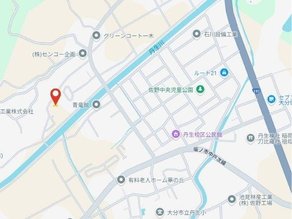 丹生土地④のその他|現地案内図